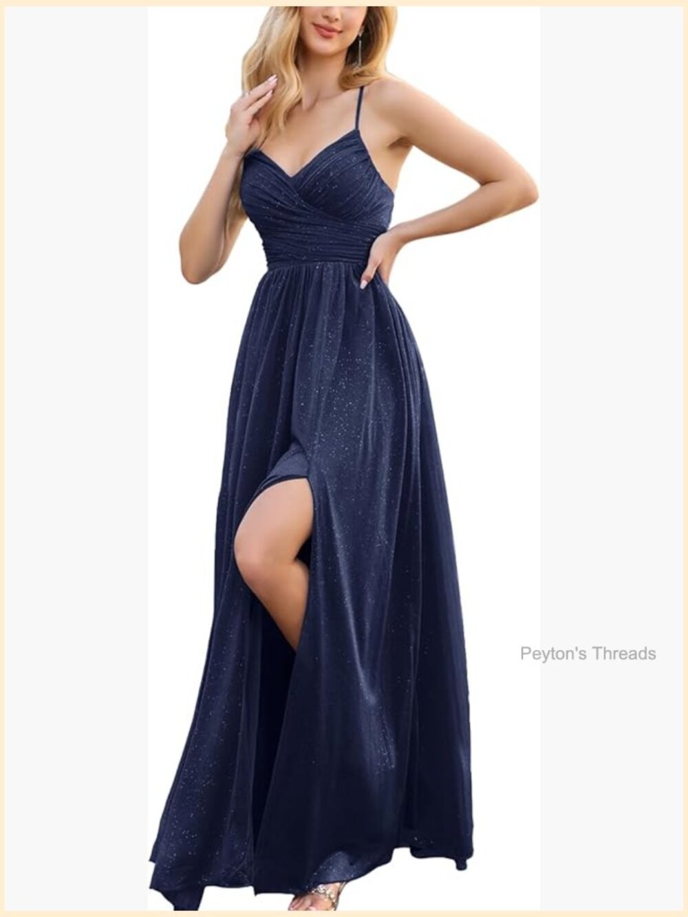 Elegant Formal Gown Long Prom Dress Wedding Bridesmaid Maxi
